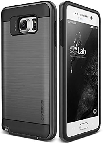 Galaxy Note 5 Case, Verus [Verge][Dark Silver] - [Heavy Duty][Military Grade Protection] For Samsung Note 5