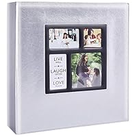 Lot De 2 Petits Albus Photos De 10 X 15 C Avec Couverture Transparente – Peut Contenir Chacun