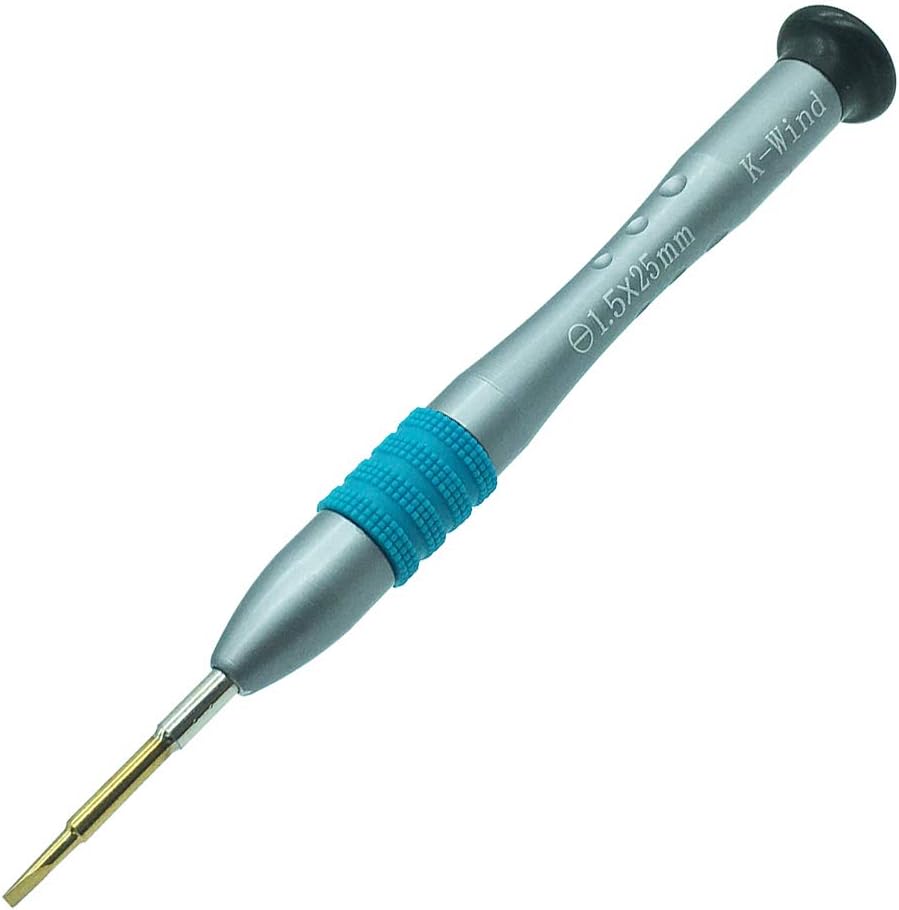 Flat Head Screwdriver 1.5mm, Slothead Precision Screwdriver 1.5mm, S2 High Alloy Steel Flat