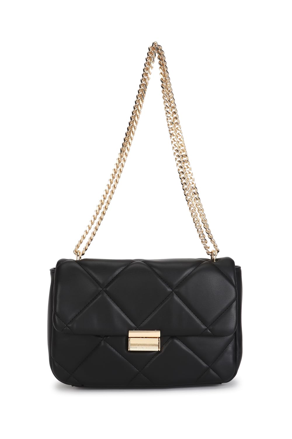 Van Heusen womens Aura Black Sling Bag - One Size (B0CFZZW4WY) Amazon Price History, Amazon Price Tracker