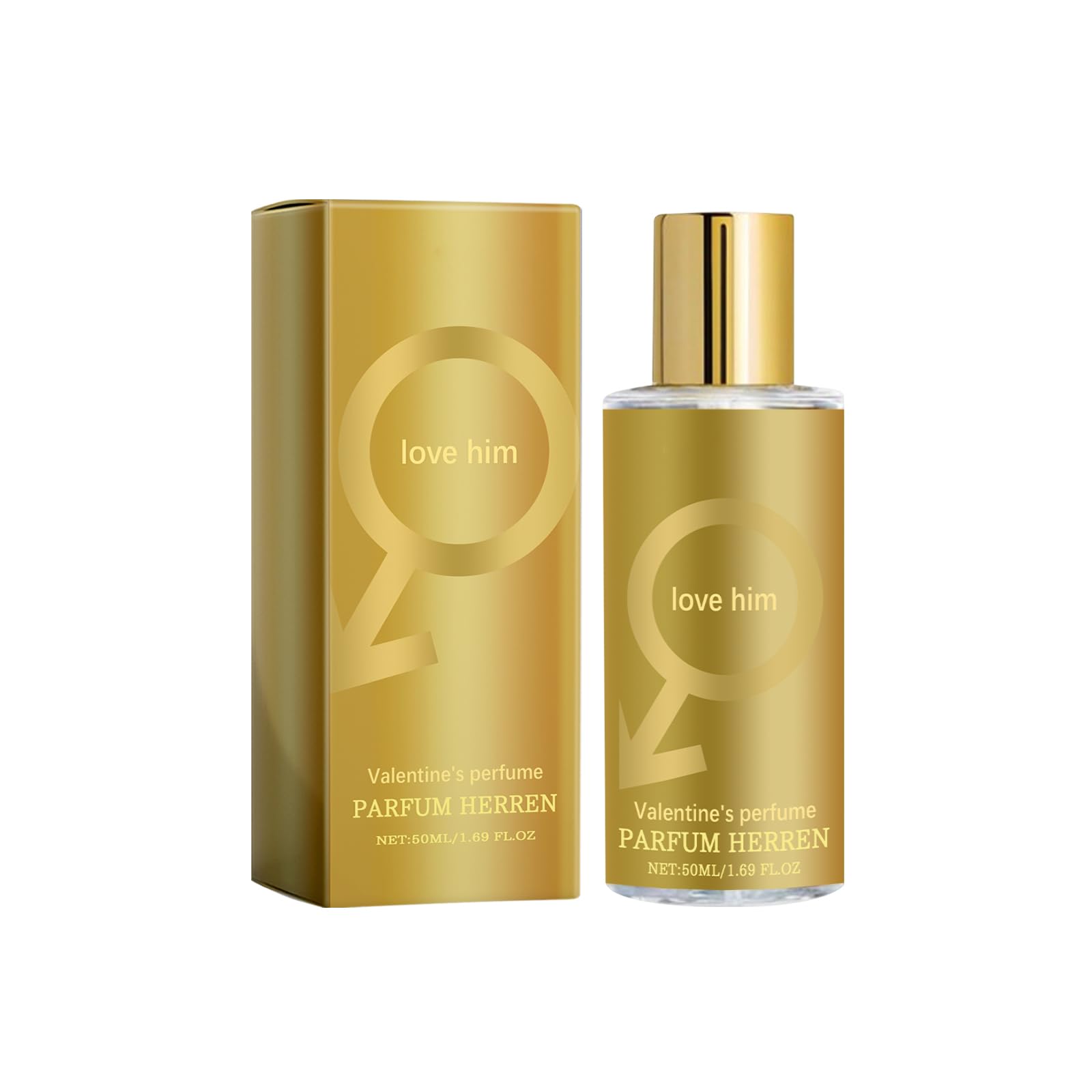 Mens Valentines Day Cologne Fresh Gentle Charming Fragrance Long Lasting Wear for Dating Couples