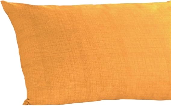 Alla Turca-Ranforce Side Reclining Pillowcase 40x120 Cm Yellow Yellow