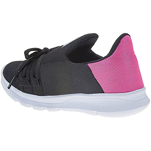 Tênis Infantil Feminino Masculino Meia Elástico Calce Fácil Leve Moda Eleganteria Tamanho:30;Cor:Pre