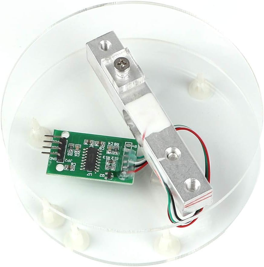 ZHITING Digital Load Cell Weight Sensor HX711 AD Converter Breakout Module 5KG Portable Electronic Kitchen Scale for Arduino Scale