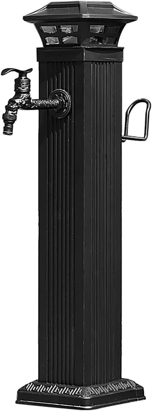 HGOuhK Water Tap Fountain Hydrant Freestanding Garden Water Column - Floor Mounted Hydrant Tap for Efficient Irrigation & Watering