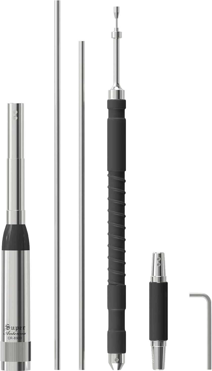 Mobile Radio Antenna TH-9800 Quad Band High Gain Antenna for Car Radio KT-8900D Antenna 29/50/144/430MHz (10m/6m/2m/70cm)