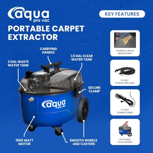 Aqua Pro Vac Portable Extractor