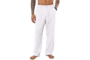 Trendy Men's Essential White Jeans: The Epitome of Casual Comfort