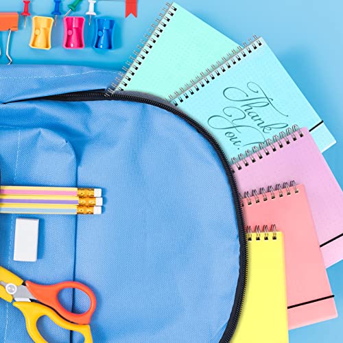 Eoout 5 Pack Dotted Spiral Notebook, 5.7" X 8.3" Journal For Women, Thick Plastic Cover, 160 Pages, 100Gsm, Back To School, Office, Artist Writing/Drawing (Candy Colors) #TOP6