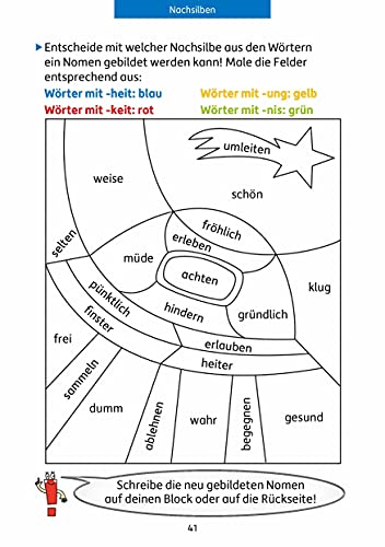 Quer durch die 4. Klasse, Mathe und Deutsch - Übungsblock (Lernspaß Übungsblöcke)