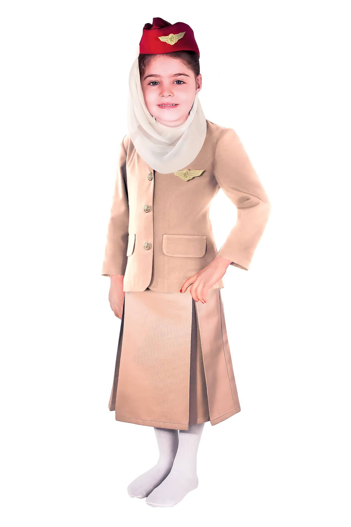 Air hostess costume for girls