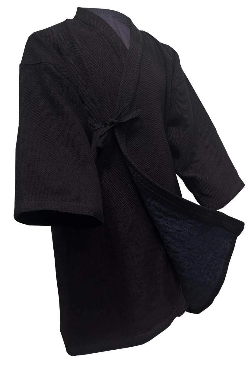 Playwell Martial Arts Deluxe - Chaqueta Kendo japonesa teñida con índigo