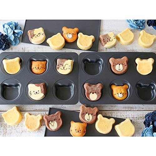 Amazon | コッタ イングリッシュ マフィン型 ねこ (6個取り) | cotta