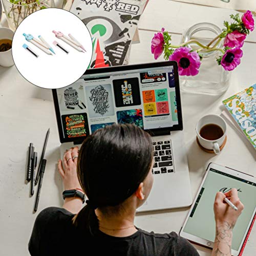 Toyvian 2Pcs Estudante de Matemática Geometria Bússola Desenho E Desenho de Bússola de Precisão para