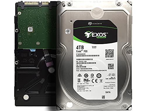 Image of Seagate Exos 7E8 4TB 512n SATA 128MB Cache 3.5-Inch Enterprise Hard Drive - Frustration Free Packaging (ST4000NM0035) (Certified Refurbished)