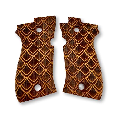 Poignées en bois pour Beretta F 81, l'accessoire idéal pour vos séances de tir sur cible