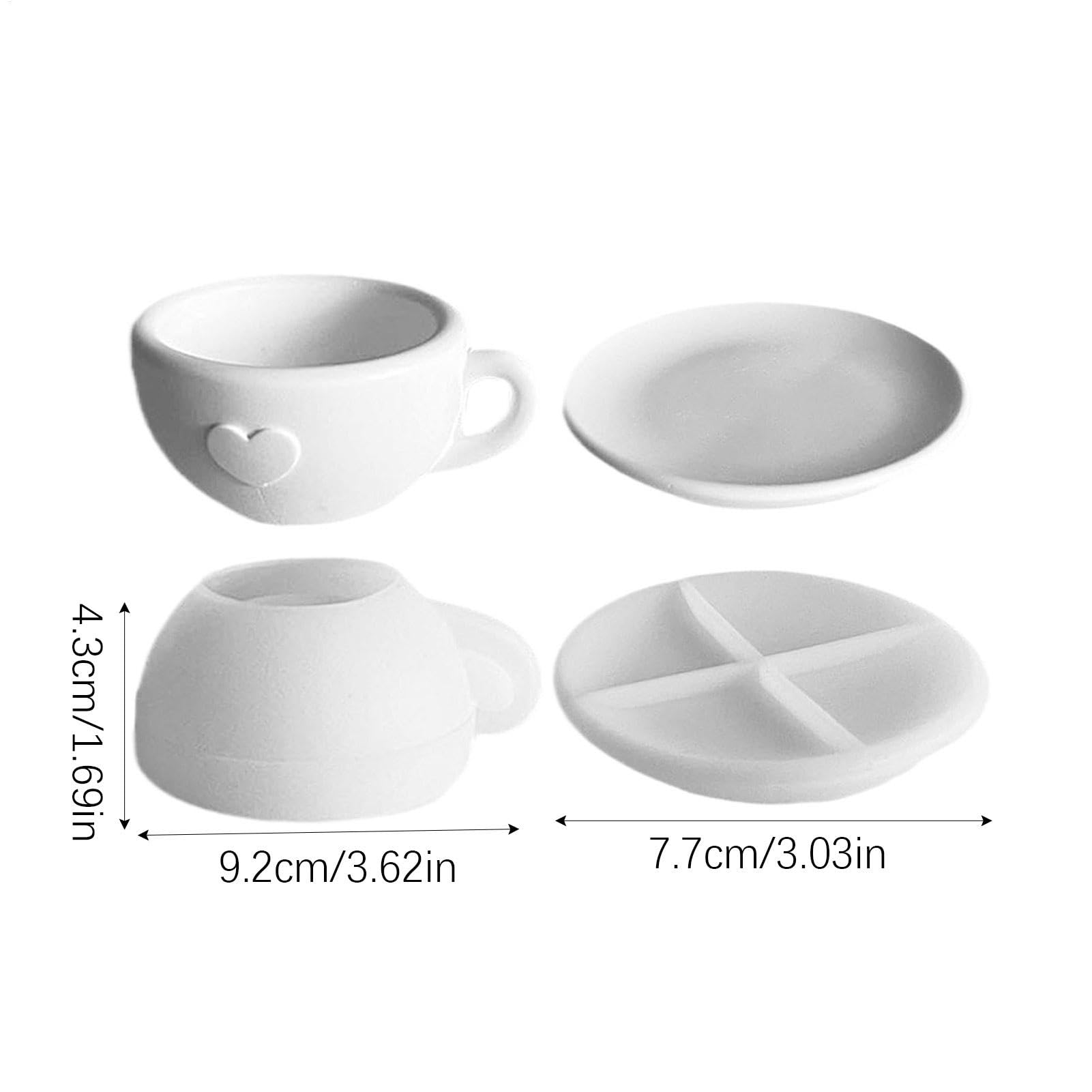 Moule En Silicone Pour Tasse De Bougie, Bricolage, Plâtre, Aromathérapie, Tasse Mongole, Moule En Résine, Ciment, Boîte De Rangement De Bijoux, Décoration De La Maison