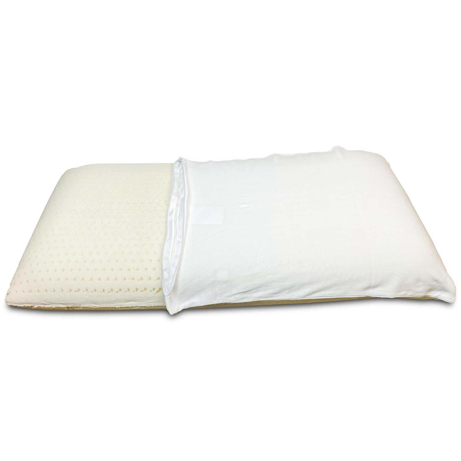 Cuscino In Cotone Biologico Avocado Con Imbottitura In Lattice Certificato GOLS - King Size, Regolabile E Traspirante - 5