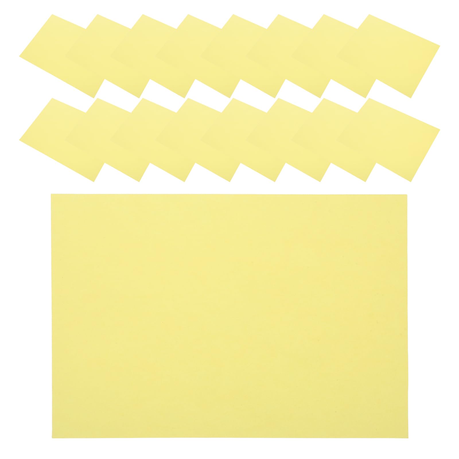 Happyyami Carta per fotocopie gialla A4 da 200 pezzi: carta per stampante bifacciale da 70 g per la stampa di inviti, creazioni artigianali - Accessorio per stampante per la scuola domestica