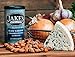 Jake's Nut Roasters - Bleu Cheese Cracked Pepper Almonds (2 Pack) Whole Dry Roasted Seasoned Flavored Almonds - High-Protein Snack with Blue Cheese & Black Pepper Flavor
