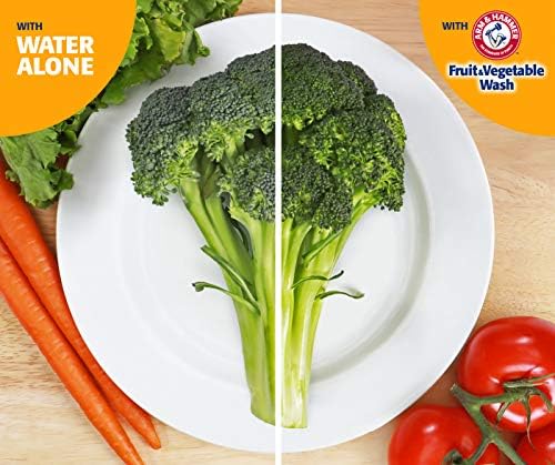 Miniatura 4 de Arm & Hammer Lavado de Frutas y Verduras, Lavado de Productos, Limpiador de Productos, Paquete de 3, Botellas de 16 oz, 1 Gatillo (El Empaque Puede