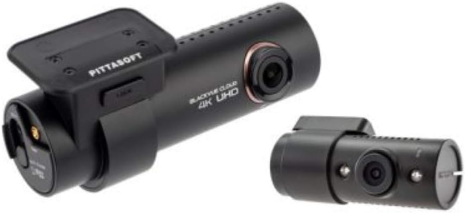 BlackVue DR900S-2CH (32GB) 4K Ultra HD Front & Rear Cloud Connected Wi-Fi Dash Cam with Ultra-Wide Angle 4K UHD Video, Night Vision, Parking Mode, GPS and iOS/Android App