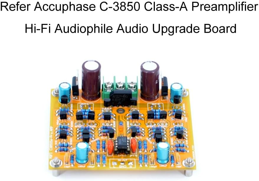 Refer-Accuphase C-3850 Class-A Preamplifier Board Hi-Fi Audiophile Pre-Amplifier Module Low Distortion for DIY Upgrade Audio Systems