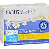 Pack of 1 Natracare Org Non Applicator Tamp Super 10pieces