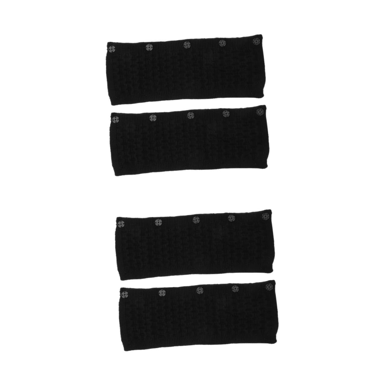 POPETPOP 6pezzi Cuffie Protettive Copertura Per Archetto Con Cuscinetti Di Ricambio Facile Da Installare e Resistente Nero