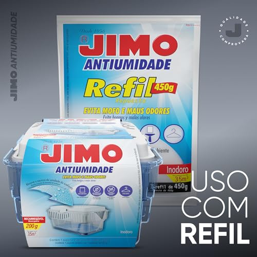 JIMO Antiumidade Absorve Excesso de Umidade do Ar Previnindo Mofo Mau Cheiro Manchas Corrosão Ideal