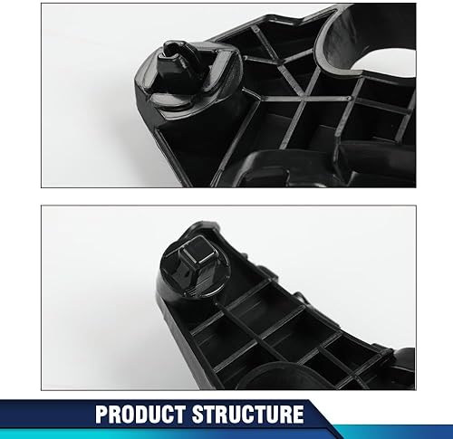 Miniatura 62 de PIT66 Soporte de parachoques delantero compatible con Hyundai Sonata 2011-2015 2 piezas soporte de parachoques delantero izquierdo y derecho