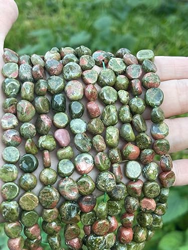 Perles unakite 4mm naturelles pour créer vos propres bijoux bohèmes chics - 2
