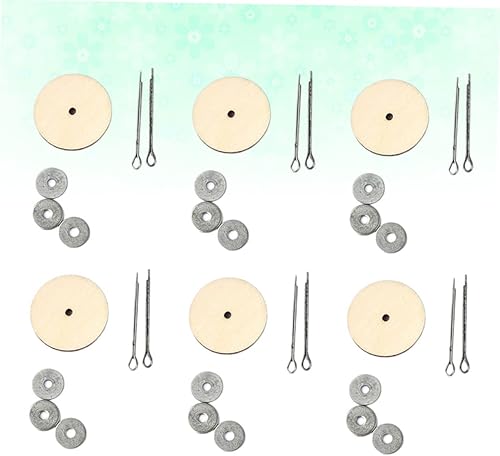 Miniatura 9 de EXCEART 60 juegos de muñecas Gabys Dollhouae Muñecos de Peluche para hacer articulaciones movibles, articulaciones, kit de fabricación de muñecas,