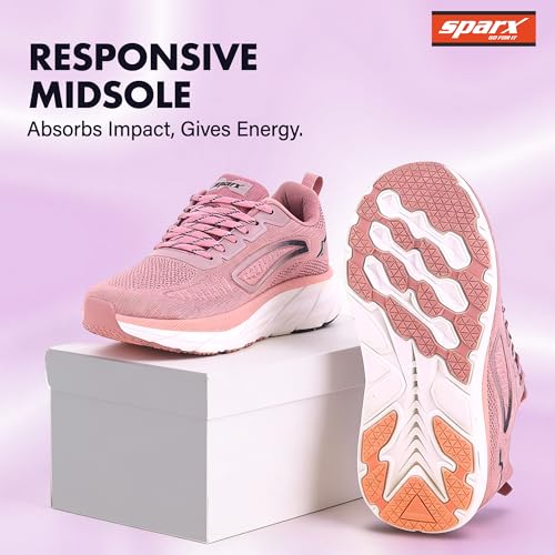 Image of SPARX SL-304 Walking Shoes for Women | Trendy Design, Cushioned Sole & Everyday Comfort