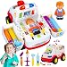 HANMUN Ambulance Toy Medical Kits Kids - 2019 Medical Play Kit Ambulance Toy with Lights and Sound Toddlers Euipment Rescue Vehicle Bump & Go