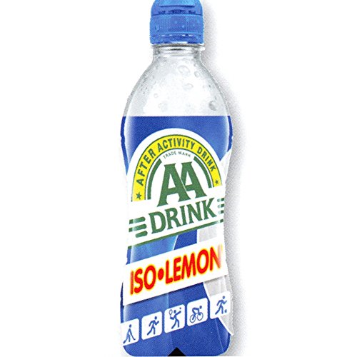 AA Drink Iso Lemon 12 x 500 ml Flasche (Isotonisches Sportgetränk mit Zitronengeschmack) Cover