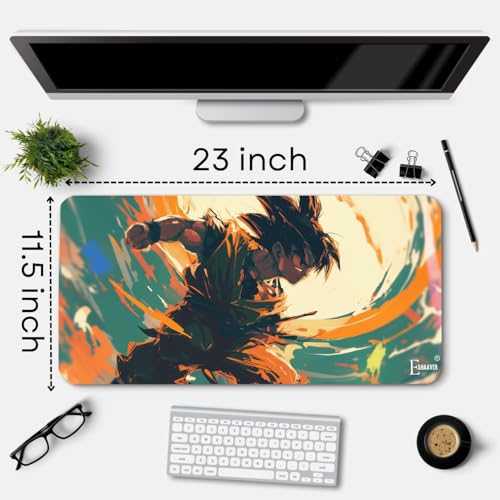 Image of Anime fearturing Large Gaming Mouse Pad, Extended Desktop Mat, 58 x 28 cm. (DS 12)