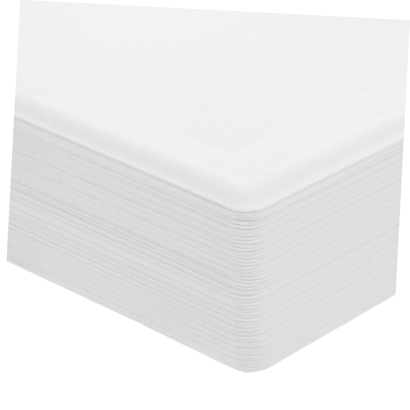 Piatti di Carta Rigidi Quadrati Chiari 8 Pollici, 50 Pezzi | Carta Spessa, Adatti al Microonde, Uso Versatile, Design Elegante per Matrimoni e Occasioni Speciali