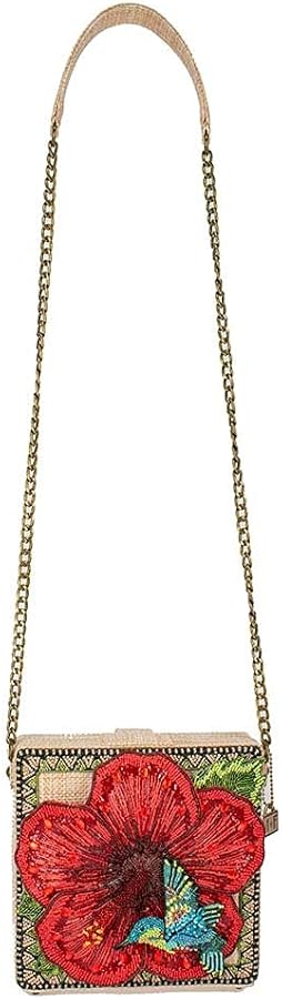 Mary Frances Meet Me in the Tropics Shoulder Bag, Multi, One Size