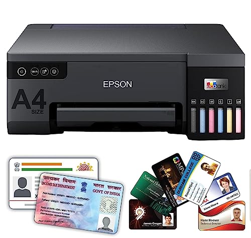 Epson Eco Tank L8050 Wireless Colour Home Inkjet Printers, Multicolor