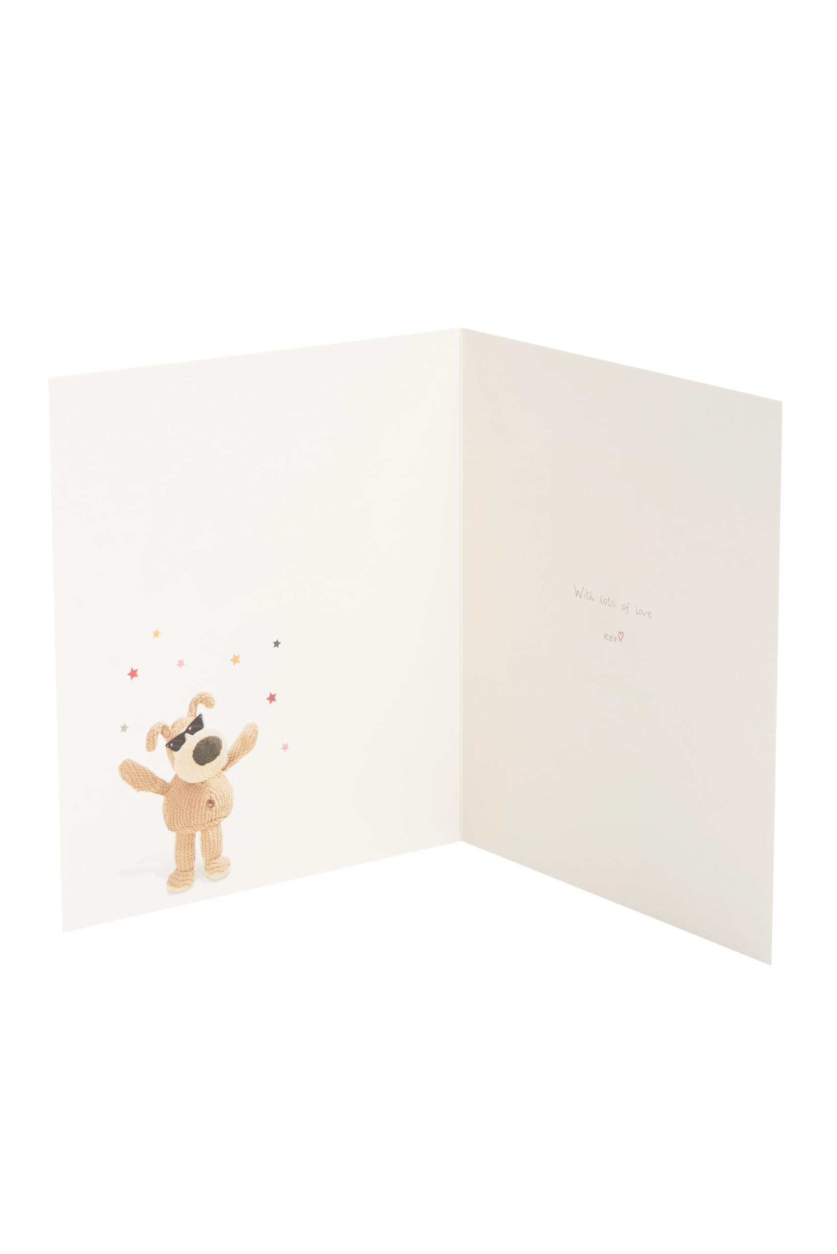 Boofle Dankeskarte – Niedliches Design Mit Kupferfolie, Für Ihn/sie/Freund (ca. 15,9x18,4 Cm)