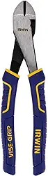 IRWIN Alicate de Corte Diagonal 8 Polegadas Vise-Grip, com Cabo Emborrachado, 2078308