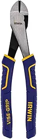 IRWIN Alicate de Corte Diagonal 8 Polegadas Vise-Grip, com Cabo Emborrachado, 2078308
