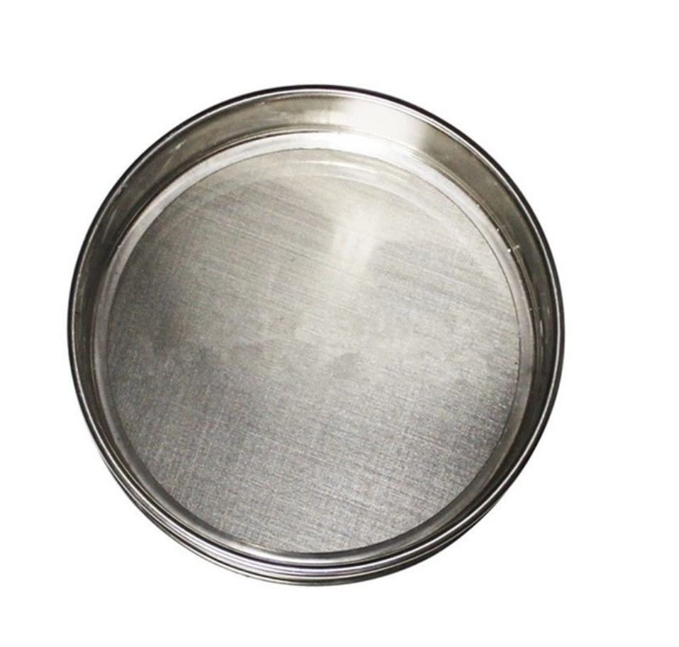 Dia 20cm From 1 mesh To 1000mesh Stainless Steel Net Chroming Body Test Sieve Standard Test Sieve Laboratory sieve (Size : 10 Mesh)