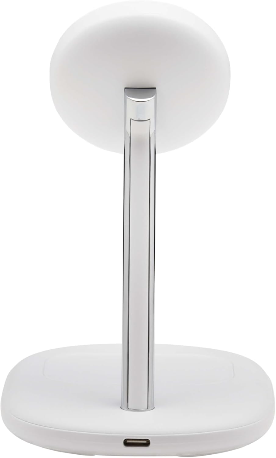 Eaton Tripp Lite Series Wireless Charger Stand, 20W Magnetic Charging Stand, MagSafe MFi Charging for Apple iPhone & AirPods, Adjustable Stand, 3ft Cable, White, 1-Year Warranty (U280MS-2N1-WH)