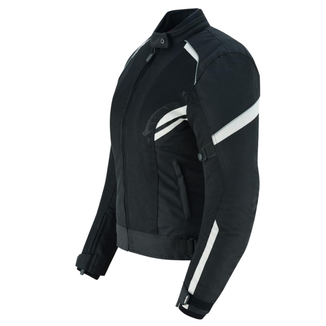 LOVO Chaqueta perforada tricapa de verano para moto Mujer
