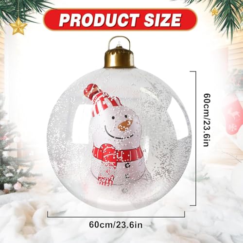 Décorations de Noël géantes extérieur et bonhomme de neige télécommandé - 3