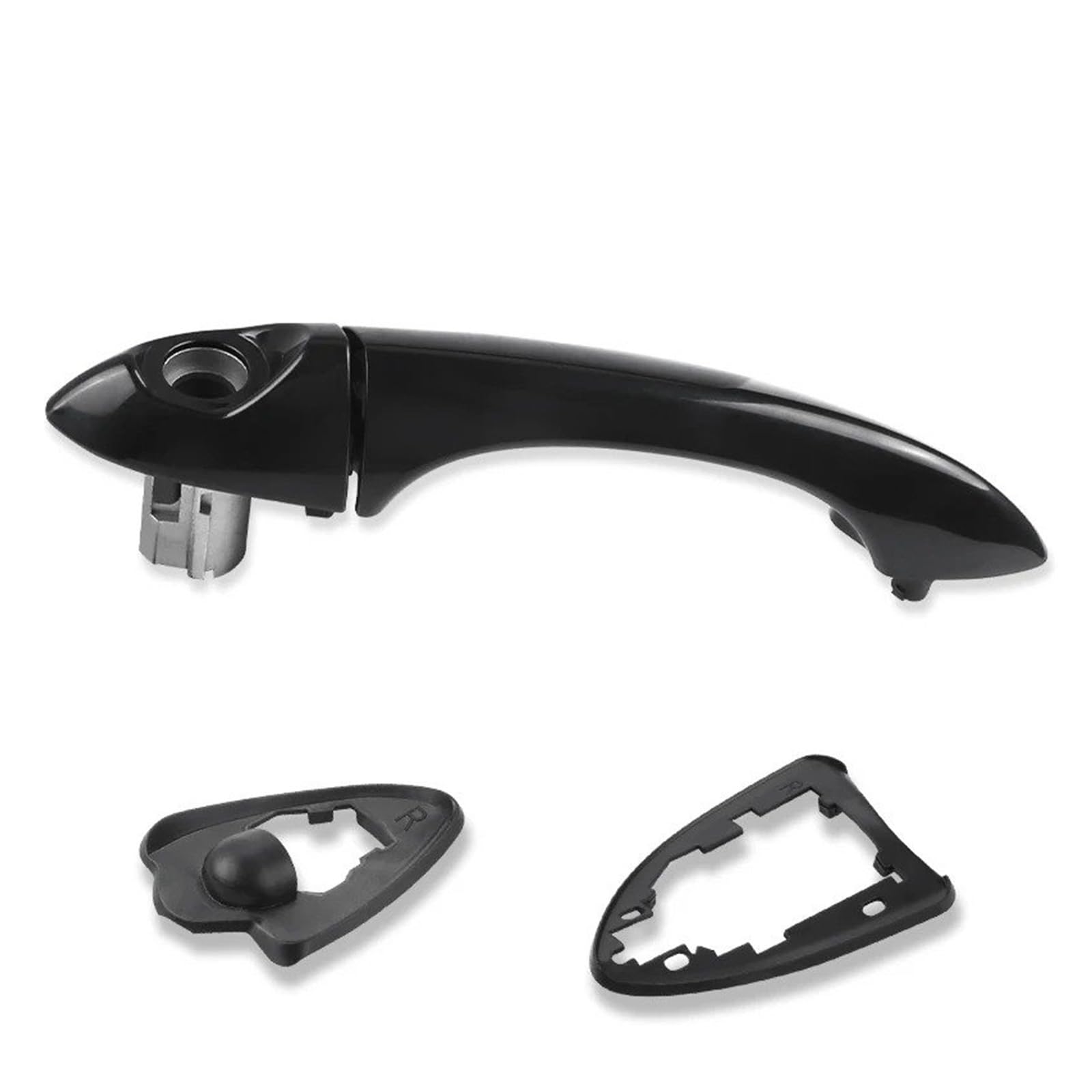 Nokrgqw Right Left Handle Passenger Front Left Exterior Outside Door Handle For Bmw For X5 For E53 2000 2001 2002 2003 2004 2005 2006(Right)