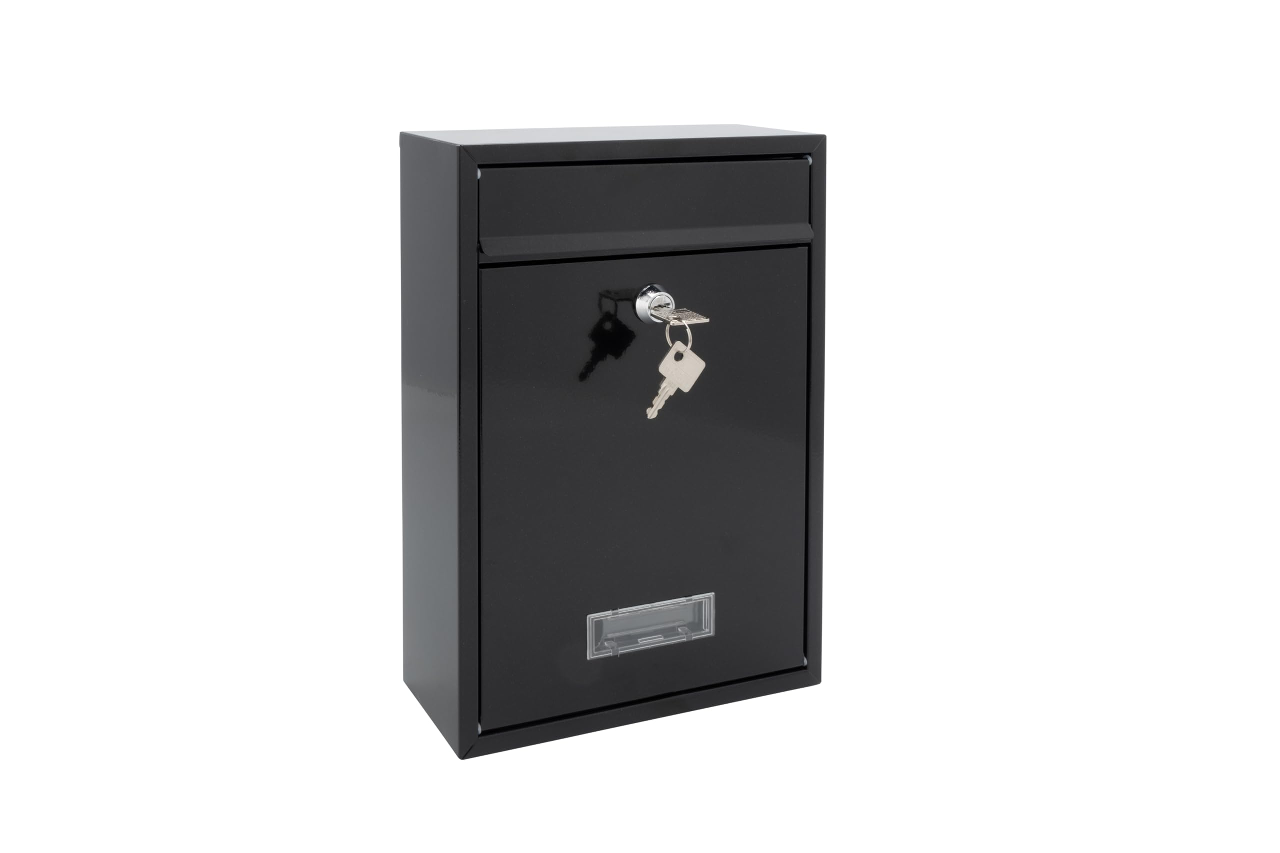 Burg-Wachter Style Postbox Black 31X22X7Cms from B&Q