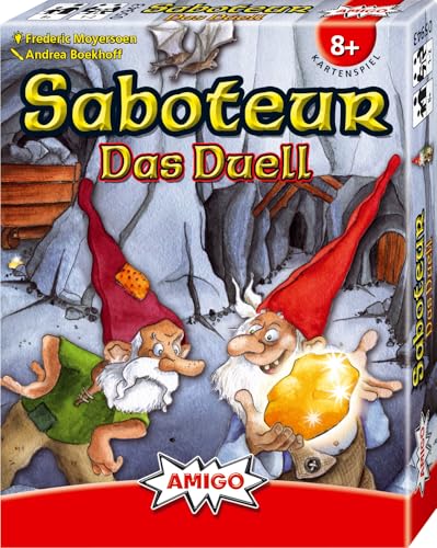 Amigo 05943 Saboteur - Juego de Cartas para 1-2 Jugadores